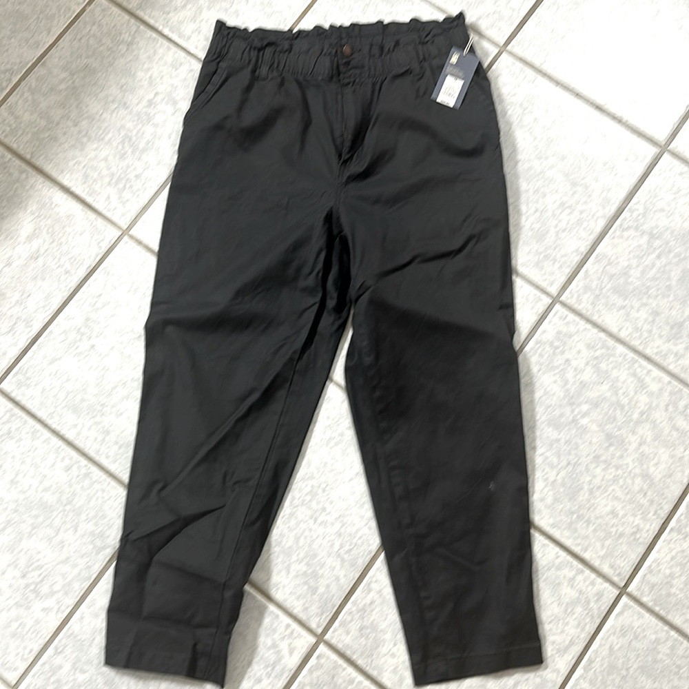 Universal Threads size 16 black elastic waist button pant!